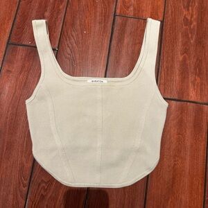 Aritzia Babaton Sculpt Knit Bustier Top